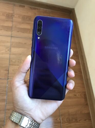 Samsung Galaxy A30s, rəng - Göy, Sensor, Barmaq izi, İki sim kartlı