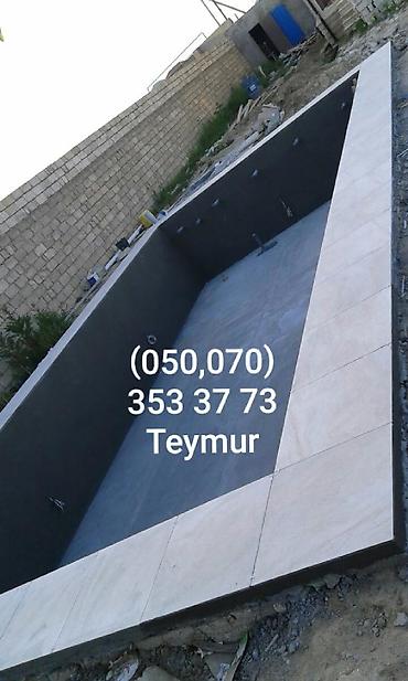 Hovuzlar: Bseyin .Daşmali ve Skaymerli Hovuzlar üzre gördüyümüz işler .Suvaq — 26