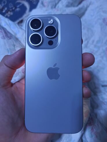 как получить айфон бесплатно: IPhone 15 Pro, Колдонулган, 256 ГБ, Natural Titanium, Коргоочу айнек, Каптама, 99 %