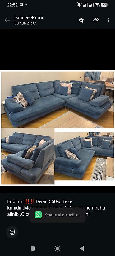 Endirim ‼️‼️Divan 550₼ .Teze kimidir .Mexanizimle acilir .Fabrik lalafo.az -da Endirim ‼️‼️Divan 550₼ .Teze kimidir .Mexanizimle acilir .Fabrik