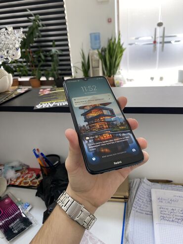 redmi işlənmiş: Redmi Note 8T, 64 GB, rəng - Boz, Barmaq izi, Face ID