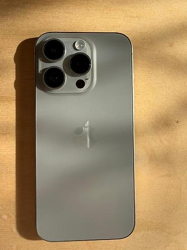 Apple iPhone: IPhone 15 Pro, Natural Titanium — 1