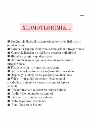 Yanğın söndürən: İstənilən növ yanğın söndürmə balonlarının satışı ve dolumu xidmeti — 9