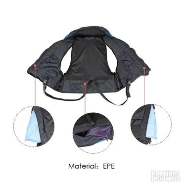 Vodeni sportovi: Ima L velicina - za obim grudi između 93 i 115cm max. Podešava se sa — 11