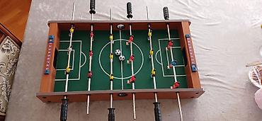 Спорт и отдых: Stolüstü mini futbol (foosball) oyunu - Kompakt ölçülü, stolun üstünə — 2