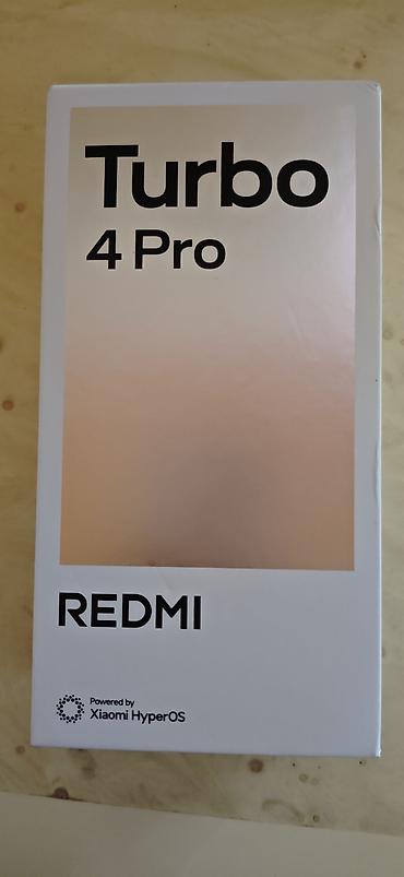 pro 60: Redmi Turbo 4 Pro, 256 GB, rəng - Ağ — 1