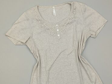 szare bluzki eleganckie: Блуза жіноча, M, стан - Хороший