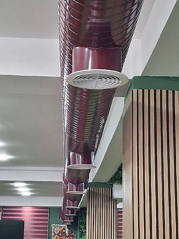 Restoran, kafe avadanlığı: Havalandırma sistemlərinin hazırlanması və quraşdırılması peşəkar — 1