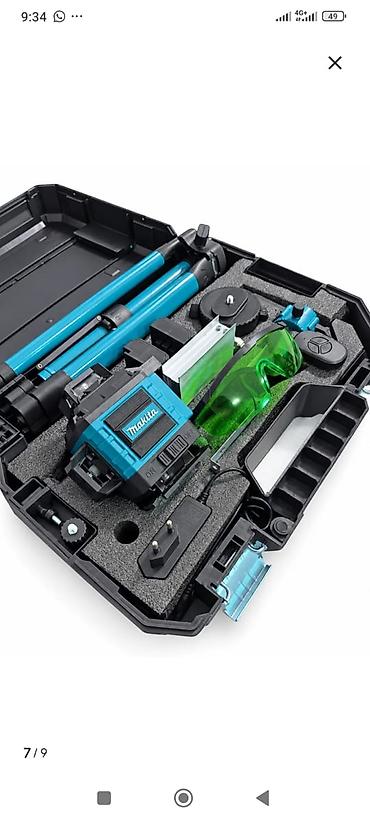 формы для тратуарной плитки: Лазерный нивелир Makita 3D (зеленый луч) — профессиональный комплект — 2