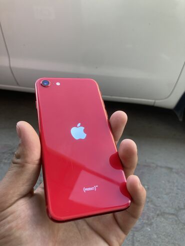 5 se айфон: IPhone SE 2020, Б/у, 64 ГБ, Красный, 79 %