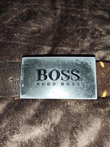 Ремни и пояса: Ремень, Hugo Boss, Материал: Натуральная кожа, Мужские, Б/у — 4