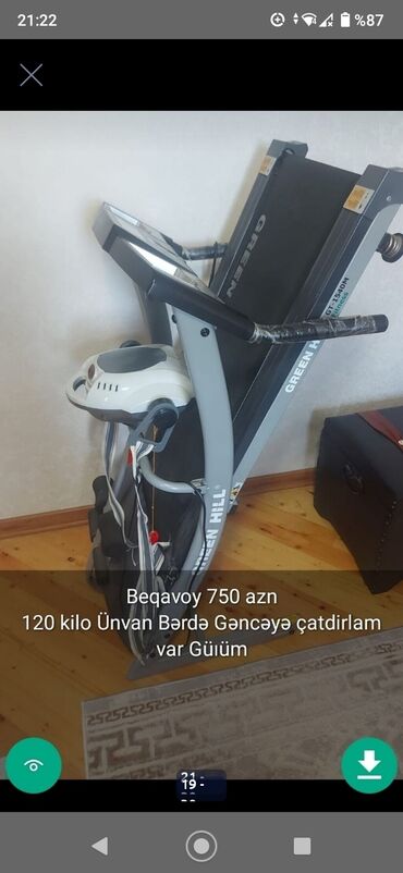 Digər trenajorlar: Trenajorlar qacis aparatlari idman aletleri sekillerde qiymet məlumat — 19