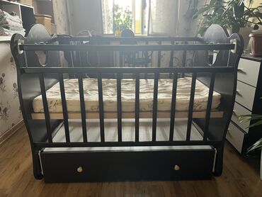 детская кроватка ikea гулливер: Детская кроватка-качалка с маятниковым механизмом. - Материал