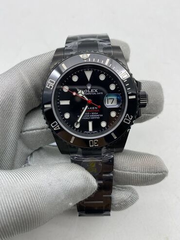 швейцарские часы longines: Rolex Submariner Hulk Blaken ️Премиум качество ️Диаметр 40 мм
