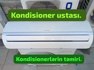 Kondisionerlər: Təmir, Split kondisionerlər, Demontaj