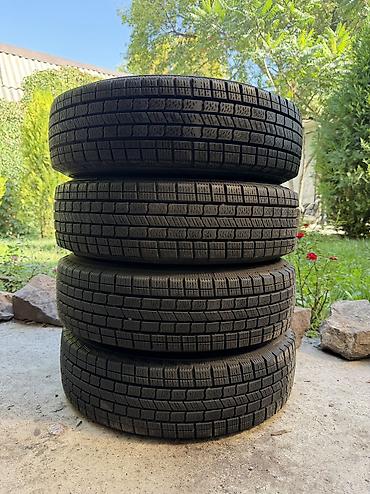 Шины 195 / 80 / R 15, Зима, Б/у, Комплект, Легковые, Япония