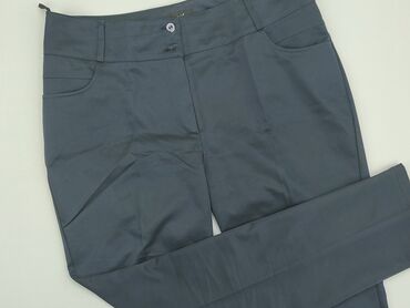 legginsy damskie czarne nieprześwitujące: Material trousers, 3XL (EU 46), condition - Very good