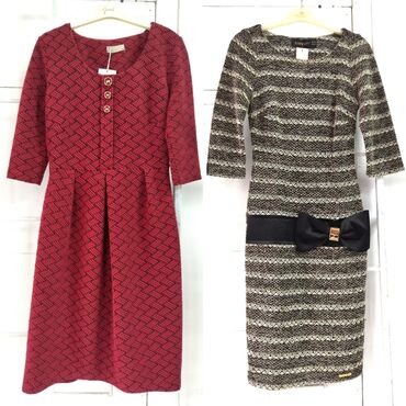 двойка трикотаж: Повседневное платье, Turkey-1, Winter dress, Knitted dress, S (EU 36)