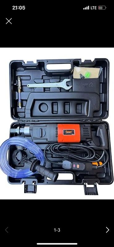 рожковые: Алмазная дрель Cayken SCY-26/3EBM-II в кейсе Профессиональная — 2