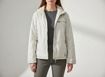 kapcie z kaczym pierzem: Women`s lightweight jacket, size M
