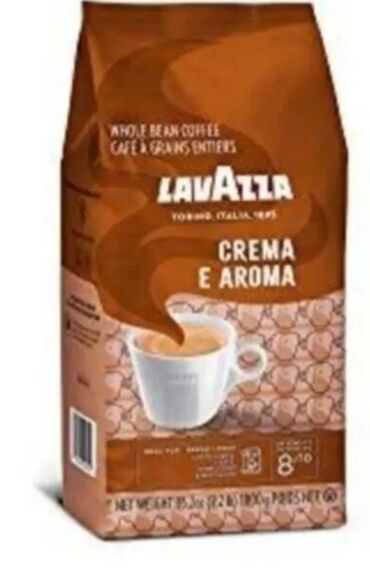 kofe termosu: Salam Lavazza kofe satılır İtaliya istehsalıdır dən dəndir 1kq crema