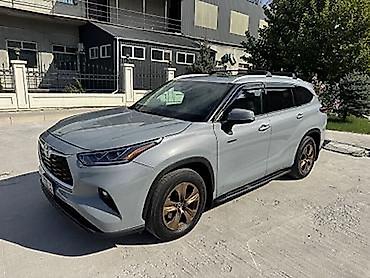 Тюнинг: Комплект накладок на водостоки/рейлинги для Toyota Highlander (кузов — 1