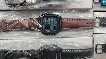 saat baki: Casio rəqəmsal qol saatı – World Time funksiyalı model - Rəqəmsal — 1