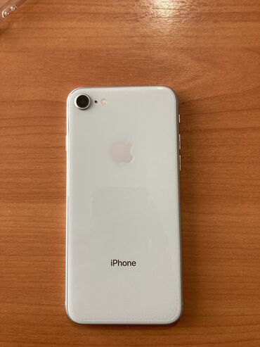 IPhone 8, Б/у, 64 ГБ, Белый, 100 %