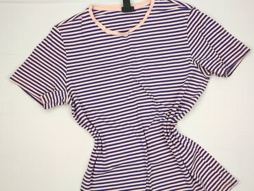 zara t shirty w paski: T-shirt damski, H&M, M