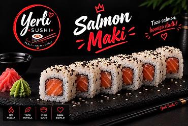 Sifarişlə hazır yeməklər: Yerli Sushi – Təzə dad, yerli keyfiyyət! Sushi və fast‑food menyusu — 12