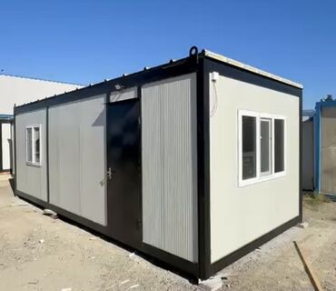 Konteynerlər: Modul tipli konteyner ev - Çərçivə: möhkəm metal konstruksiya — 1