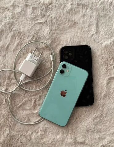 заблокированные айфоны: IPhone 11, 128 ГБ, Зеленый, Зарядное устройство