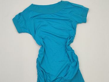błękitne bluzki: Блуза жіноча, L, стан - Хороший