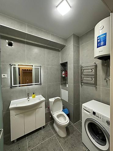 Посуточная аренда квартир: 2 комнаты, Душевая кабина, Постельное белье, Кондиционер — 12