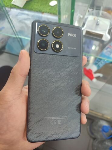 Poco: Poco F6 Pro, Б/у, 512 ГБ, цвет - Черный, В рассрочку, 2 SIM