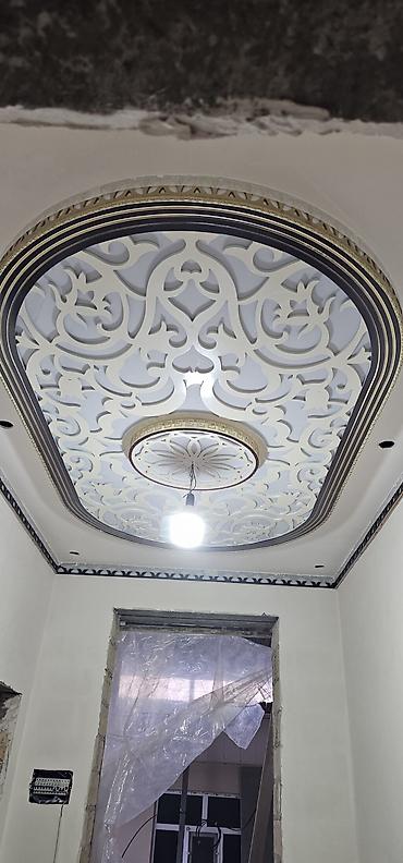 qips: Xüsusi dizayn gips karton tavan dekoru və LED işıqlandırma sistemi - — 3