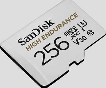 kontakt home mikrodalgali soba: SanDisk 256GB High Endurance Video microSDXC Card with Adapter for