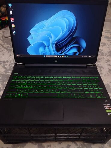 нотбук игравой: Ноутбук, HP, 8 ГБ ОЗУ, AMD Ryzen 5, 15.6 ", Б/у, память SSD