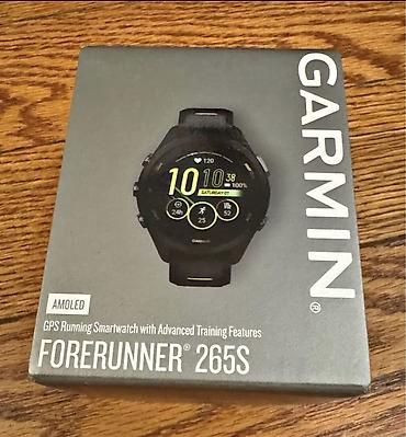 apple wach: Garmin Forerunner 265S — новые, черный цвет Продаю смарт-часы Garmin — 1