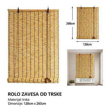 KMT Luksuzne trske roletne Italija 297043 Rolo zavesa od trske za