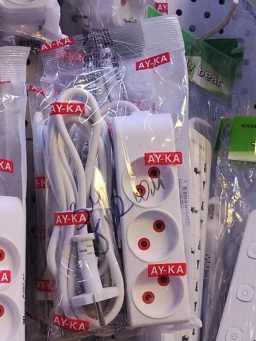 Сетевой удлинитель AY-KA - Тип: удлинитель с заземлением - Количество