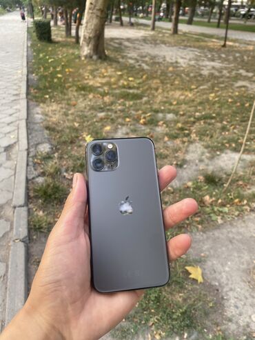 бу телефоны айфоны: IPhone 11 Pro, Колдонулган, 256 ГБ, Кара, 83 %