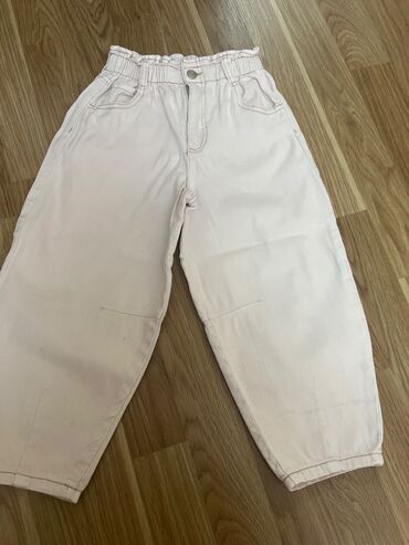 2022 şalvar modelleri: Cins şalvar, Qız üçün, 4 - 5 yaş, Zara Kids