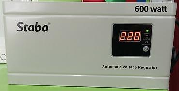 220 v: Staba Automatic Voltage Regulator – 600 watt - Divara quraşdırılan — 2