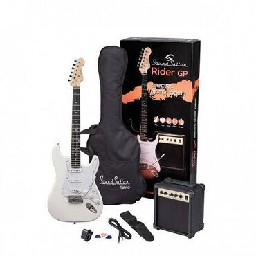 Akustik gitaralar: Soundsation Rider GP VW Pack ( Ağ elektro gitara paketi elektro