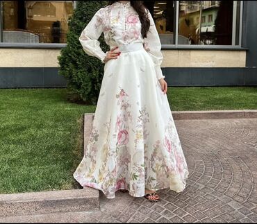 длинный кардиган с платьем: Күнүмдүк көйнөк, Жай, Узун модель, Стандарт