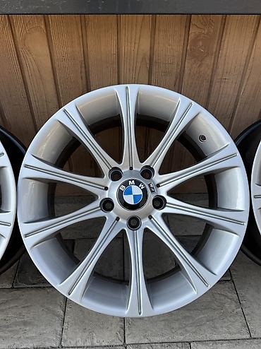 17: Литые Диски R 17 BMW, Комплект, отверстий - 5, Б/у — 9