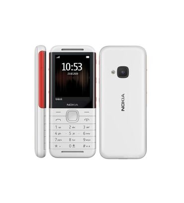 nokia c3: Nokia 5320 Xpressmusic, rəng - Ağ