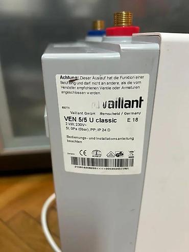 Bojleri: Vaillant mini bojler VEV 8 U classic – protočni niskolitražni — 9