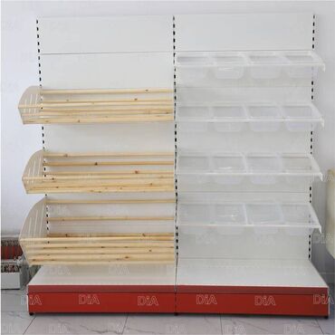 холодильные витрины: Металлический стеллаж сборный, торговые стеллажи, железная мебель